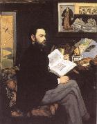 Edouard Manet, Portrait of Emile Zola